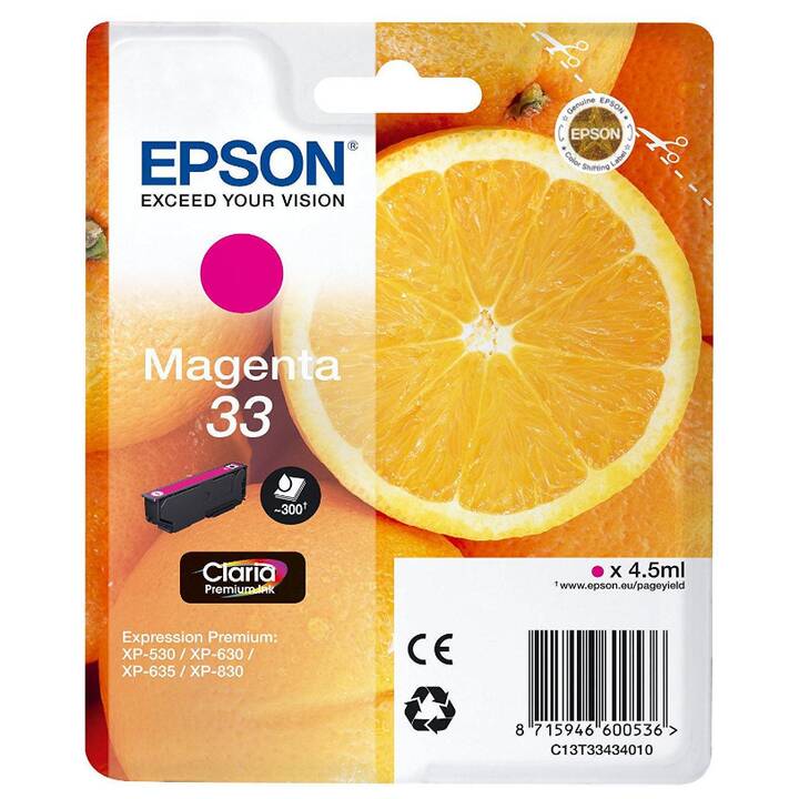 EPSON T3343 (Magenta, 1 pièce)