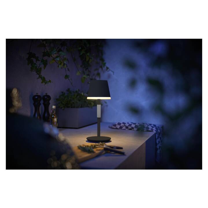 PHILIPS HUE Lampe de table White & Color Ambiance Go (Noir)