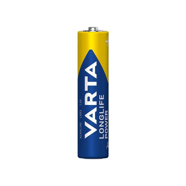 VARTA Long Life Batterie (AAA / Micro / LR03, 1 pièce)