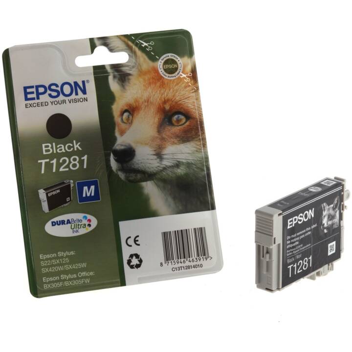 EPSON C13T12814012 (Schwarz, 1 Stück)