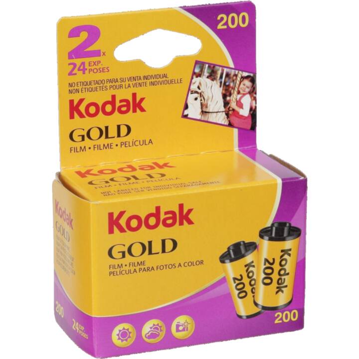 KODAK Gold 200 Pellicule analogique (35 mm, Multicolore)