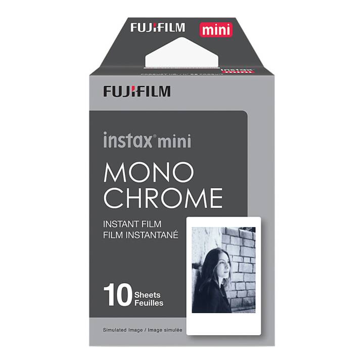 FUJIFILM Monochrome Pellicola istantanea (Instax Mini, Bianco)
