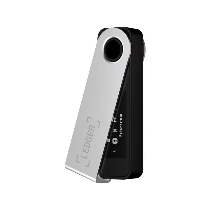 LEDGER Nano S Plus Crypto Wallet (Noir, USB de type C, USB de type A)