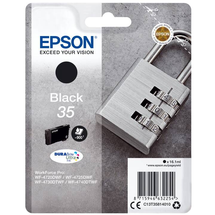 EPSON T358140 (Schwarz, 1 Stück)