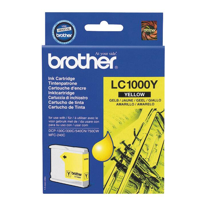 BROTHER LC1000Y (Jaune, 1 pièce)