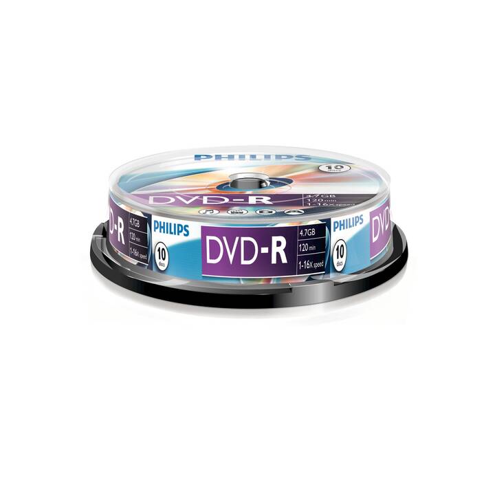 PHILIPS DVD-R DM4S6B10F (4.7 GB)