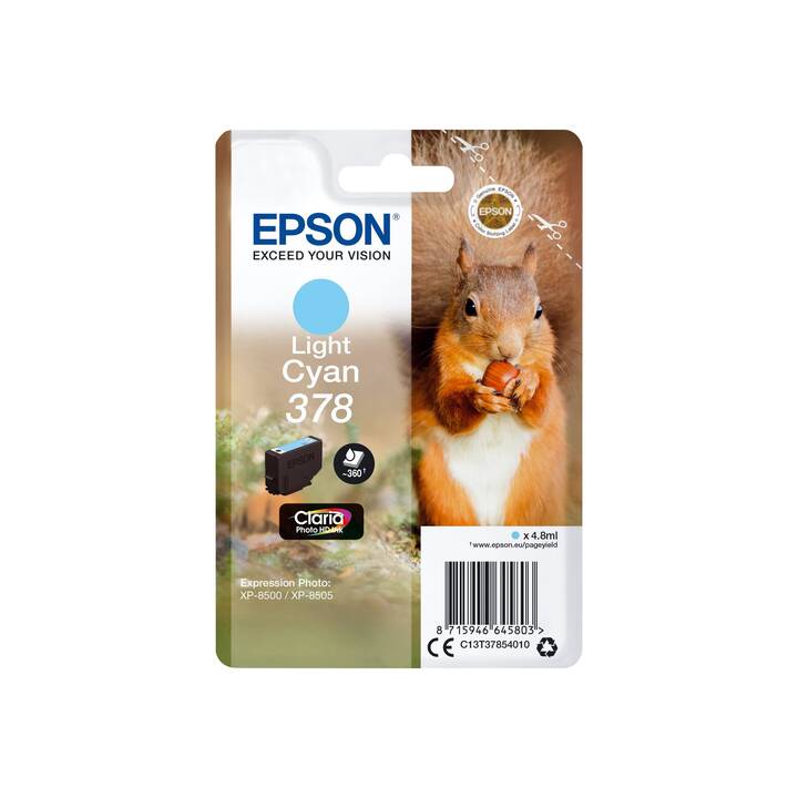 EPSON 378 (Light Cyan, Cyan, 1 Stück)