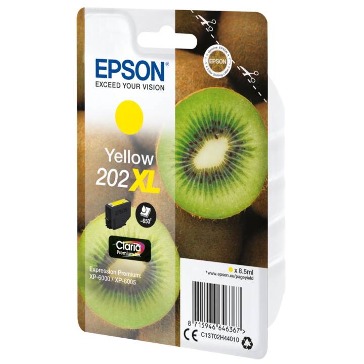 EPSON 202 XL (Gelb, 1 Stück)
