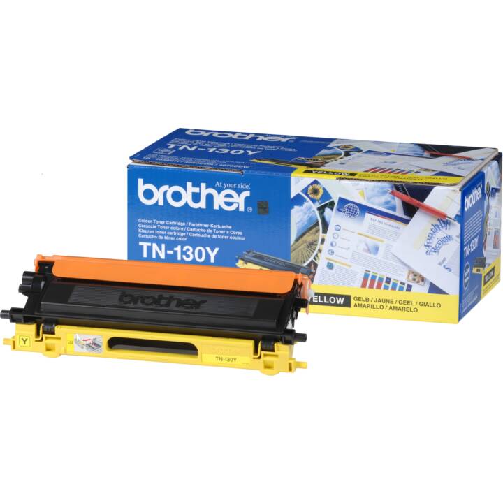 BROTHER TN130Y  (Cartouche individuelle, Jaune)