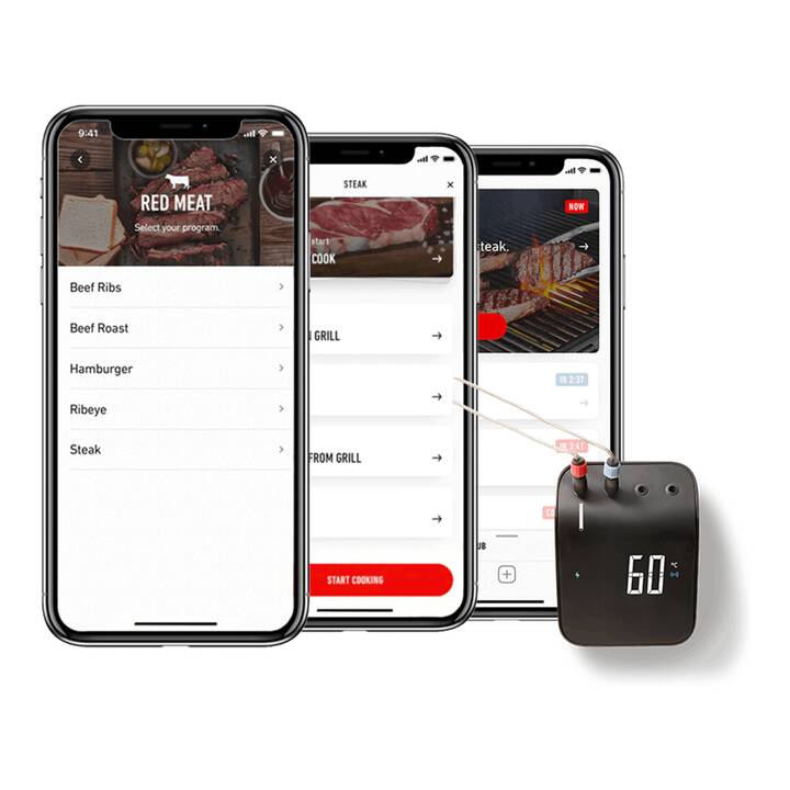WEBER Connect Smart Grilling Hub Thermomètre à viande