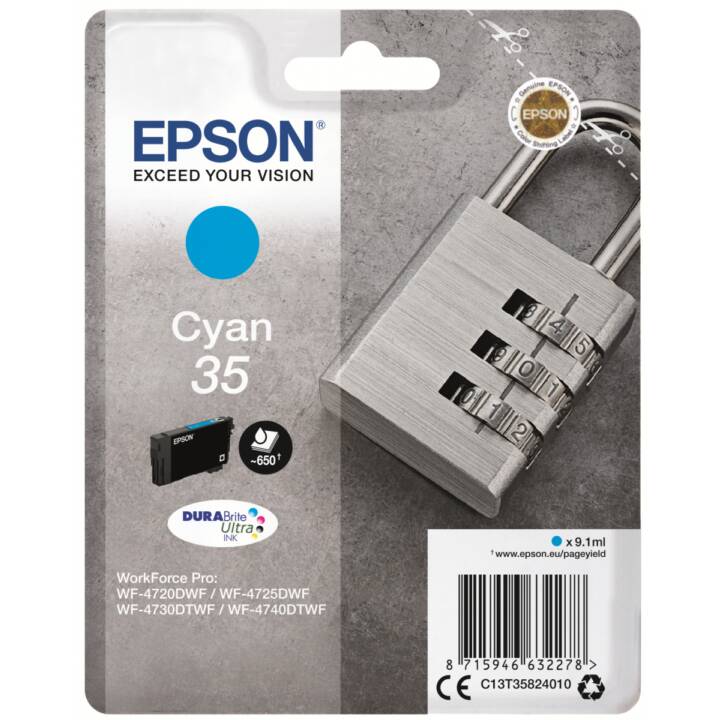 EPSON 35 (Cyan, 1 pezzo)