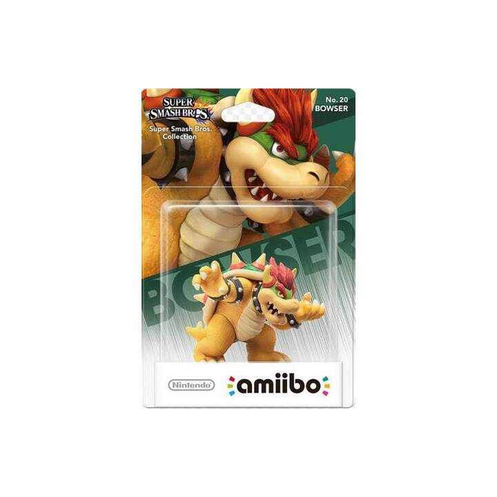 NINTENDO amiibo Super Smash Bros. Bowser Figures (Nintendo 3DS, Multicolore)
