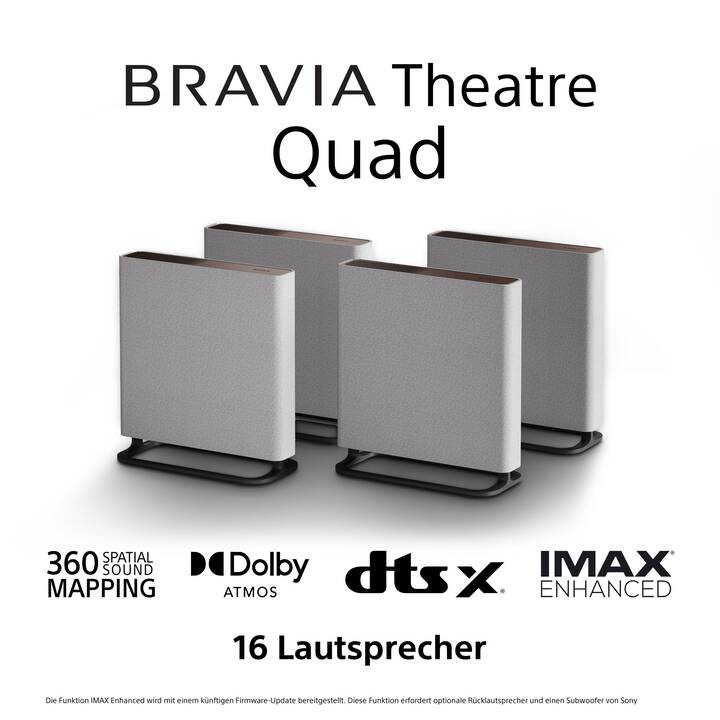 SONY BRAVIA Theatre Quad (504 W, Gris, 4.0.4 canal)