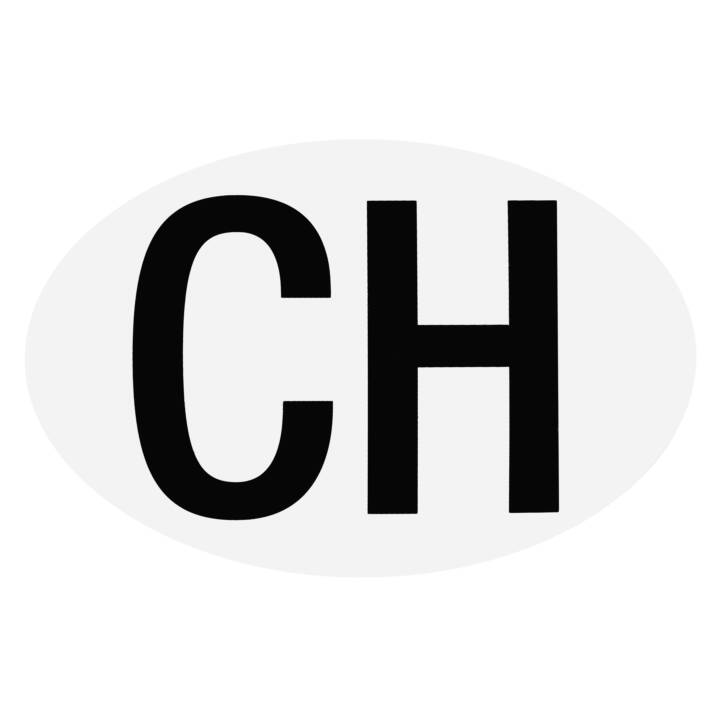 Signe de nationalité CH (Blanc)