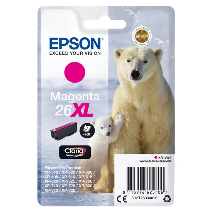 EPSON T26334012 (Magenta, 1 Stück)
