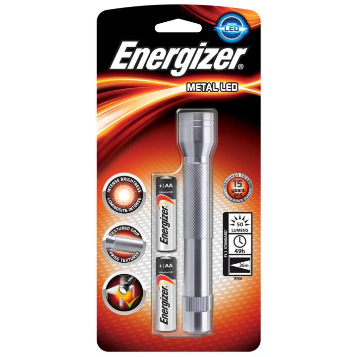 ENERGIZER Torce elettriche Metal Light