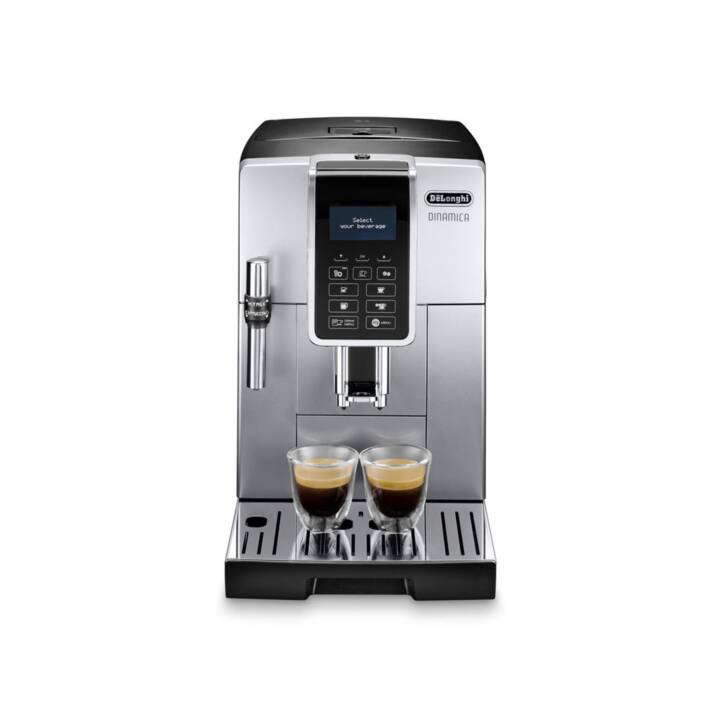 DELONGHI Dinamica ECAM 350.35.SB (Argent, Noir, 1.8 l, Machines à café automatique)