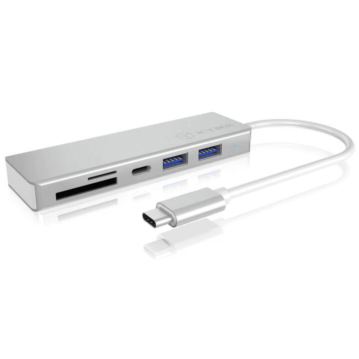 ICY BOX IB-HUB1413-CR (3 Ports, USB Type-A)