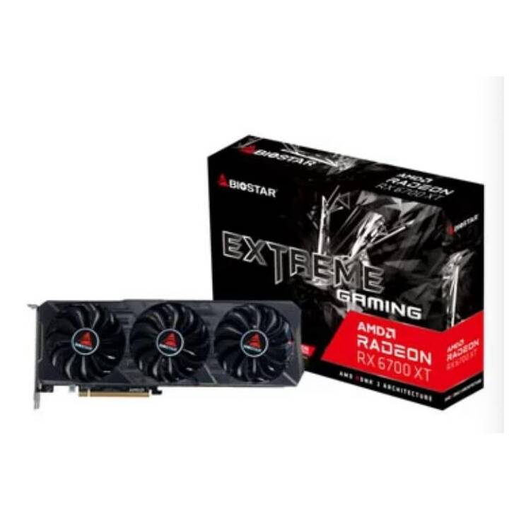 BIOSTAR Extreme AMD Radeon RX6700XT (12 Go)