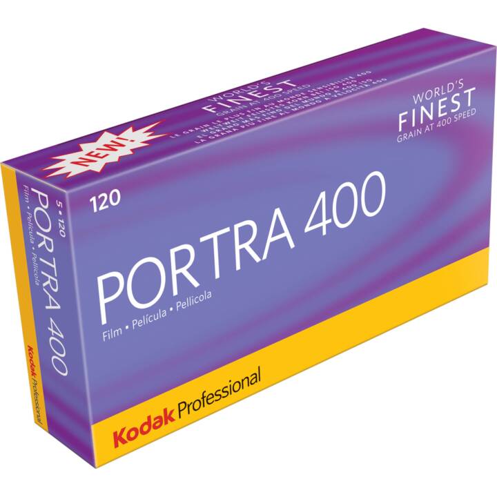 KODAK 120 - Professional Portra 400 - 5x Analogfilm (6 cm)