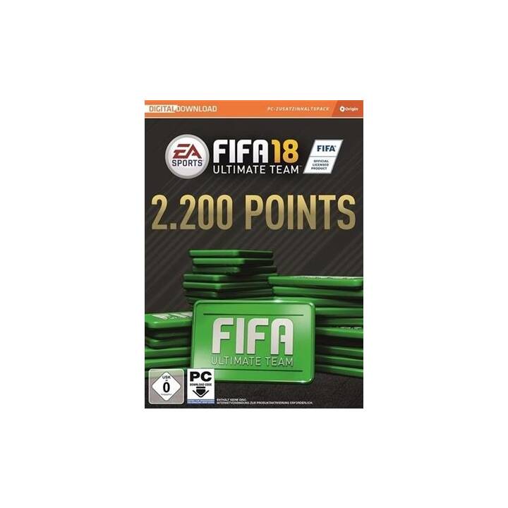 FIFA 18 2200 FIFA Points