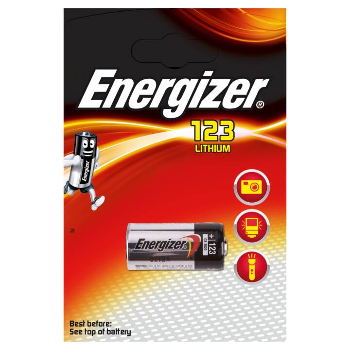 ENERGIZER Batterie (CR123A, 1 Stück)
