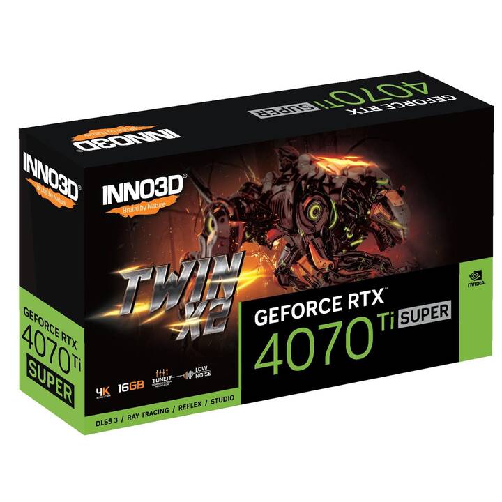 INNO3D Super Twin X2 Nvidia GeForce RTX 4070 Ti (16 Go)