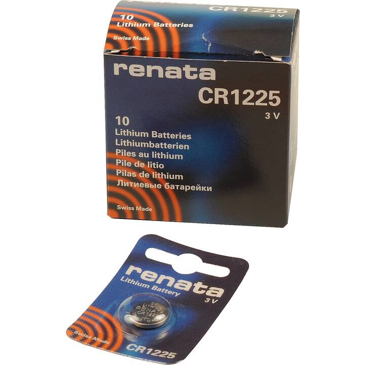 RENATA Batterie (CR1225, 1 pièce)