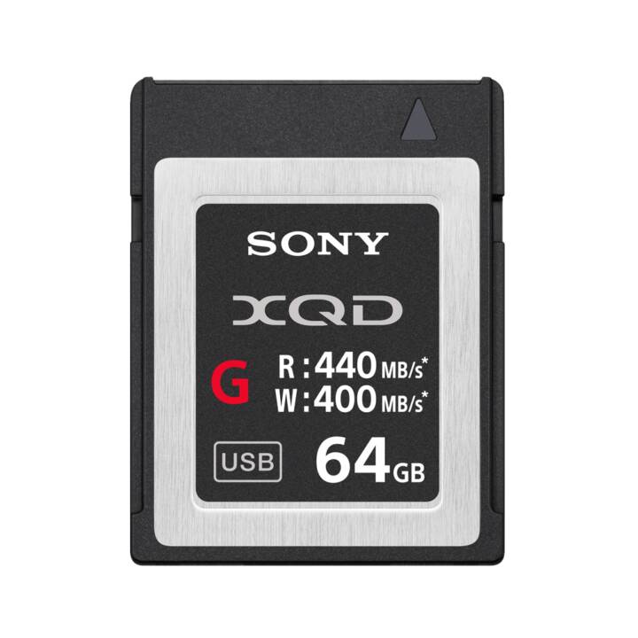 SONY XQD 2.0 G-Series QD-G64E-R (UHS-II Class 1, 64 GB, 440 MB/s)