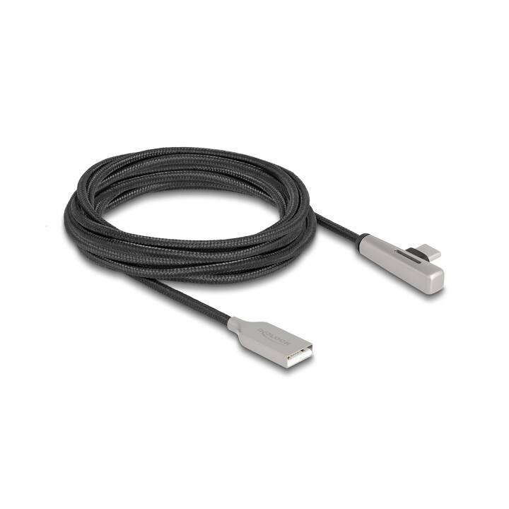 DELOCK Cavo (USB A, USB 2.0, USB di tipo C, 3 m)