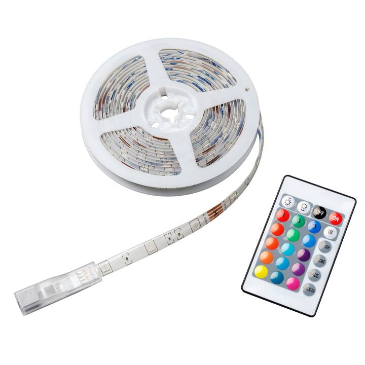 INTERTRONIC RGB LED Strip LED Light-Strip (5 m)