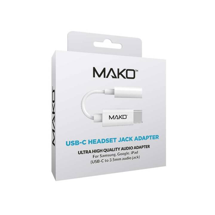 MAKO Adapter (USB C, 3.5 mm Klinke)