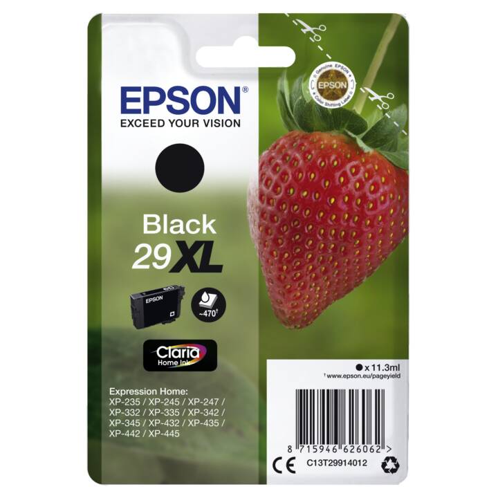 EPSON 29XL (Noir, 1 pièce)