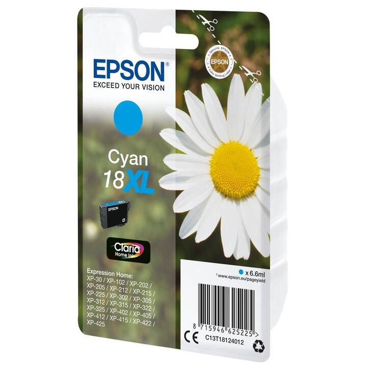EPSON C13T18014012 (Schwarz, 1 Stück)