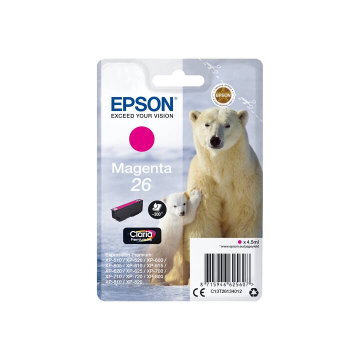 EPSON T26134012 (Magenta, 1 Stück)