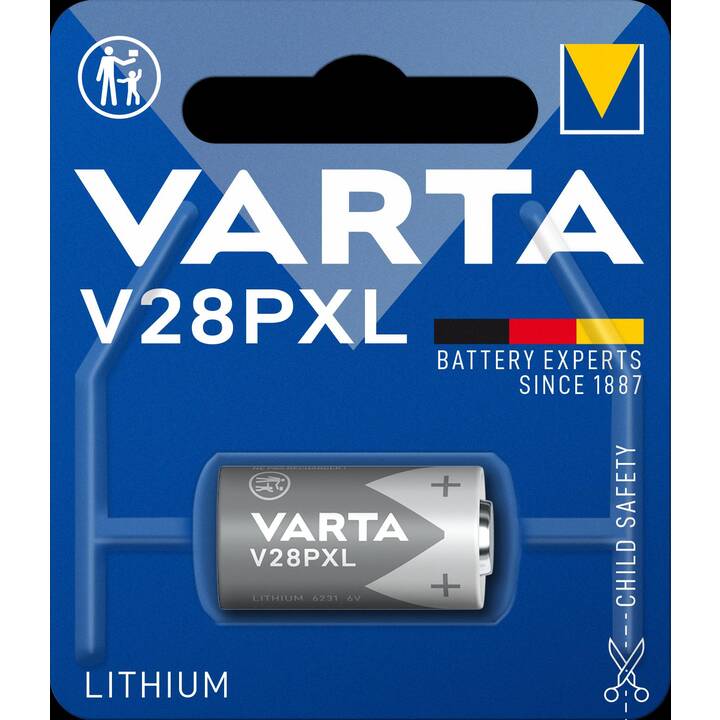 VARTA Batterie (V28PXL, 1 pièce)