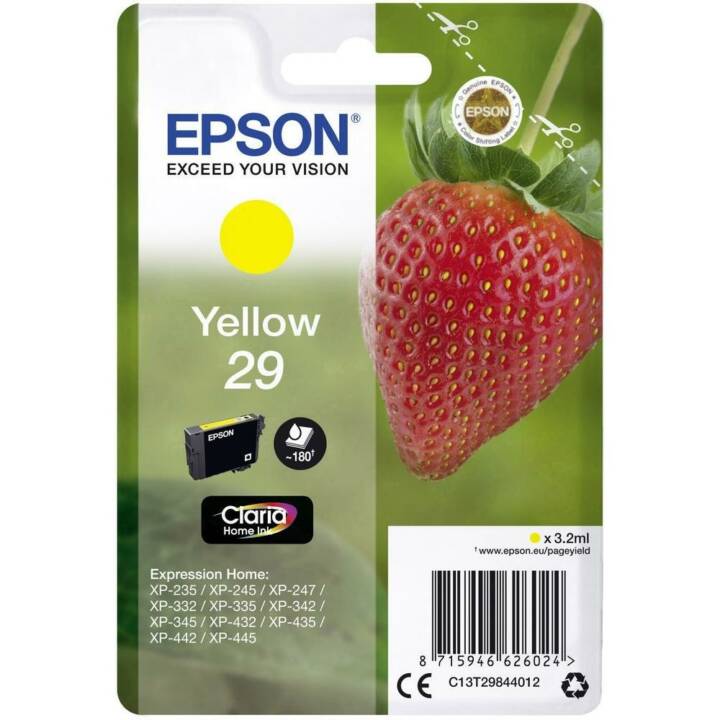 EPSON T29844012 (Gelb, 1 Stück)