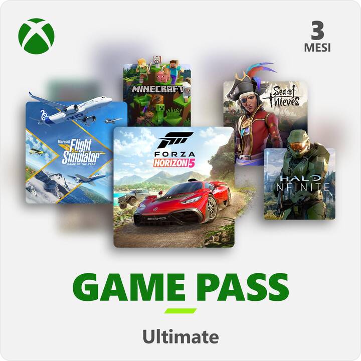 Xbox Game Pass Ultimate 3 Monate (ESD, IT)