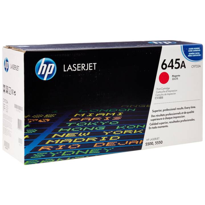 HP 645A (Cartouche individuelle, Magenta)