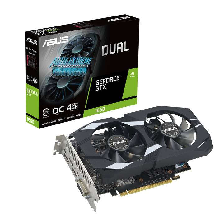 ASUS Dual EVO Nvidia GeForce GTX 1650 (4 Go)