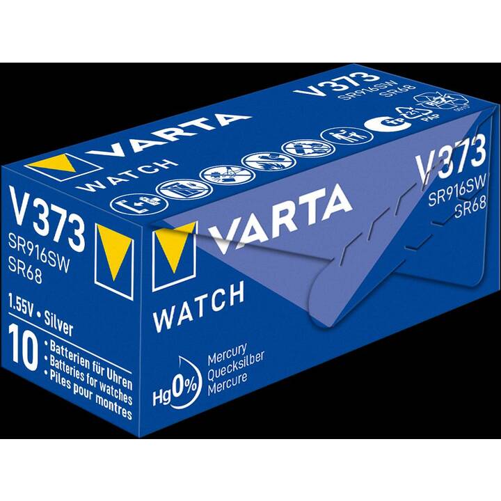 VARTA V 373 Batterie (SR68 / V373, Universell, 1 Stück)