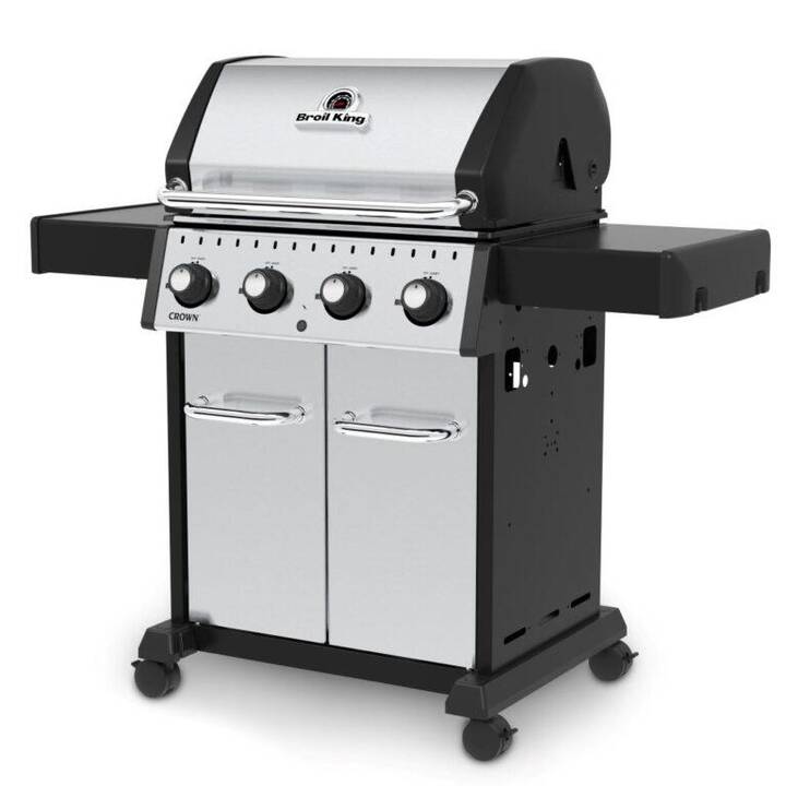 BROIL KING Crown S 420 Grill a gas (Argento, Nero, Acciaio inox)