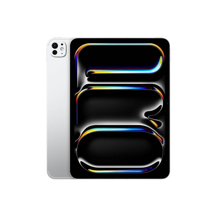 APPLE iPad Pro 11 WiFi + Cellular 2024 Nanotexture (11", 1 TB, Silber)