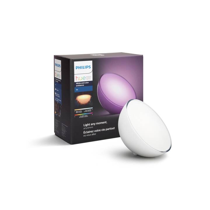 PHILIPS HUE Lampe de table Go Connected (Blanc)
