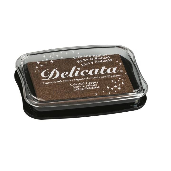 Stempelkissen Delicata Kupfer