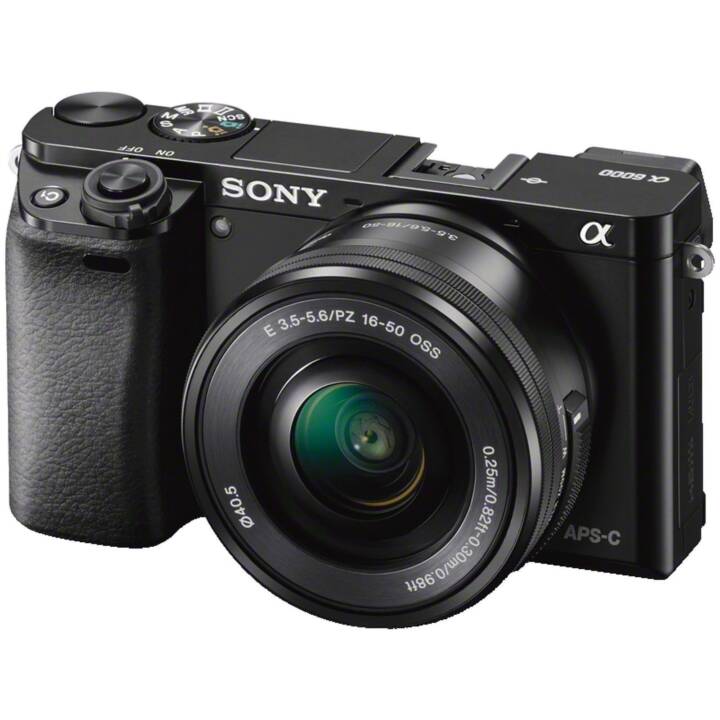 Alpha a6000 + E PZ 16–50mm F3.5–5.6 OSS Kit (24.3 MP, WLAN)