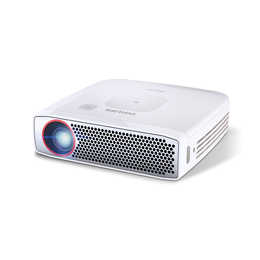 PHILIPS PicoPix Plus (DLP, HD Ready, 350 lm)