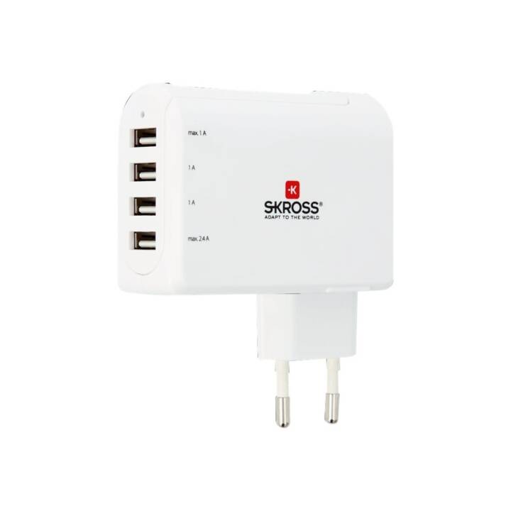 Euro USB-Charger 4-Port
