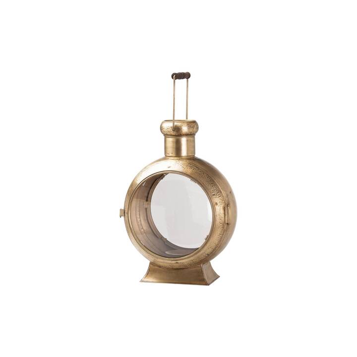 Bullauge Laterne (Gold, Transparent)