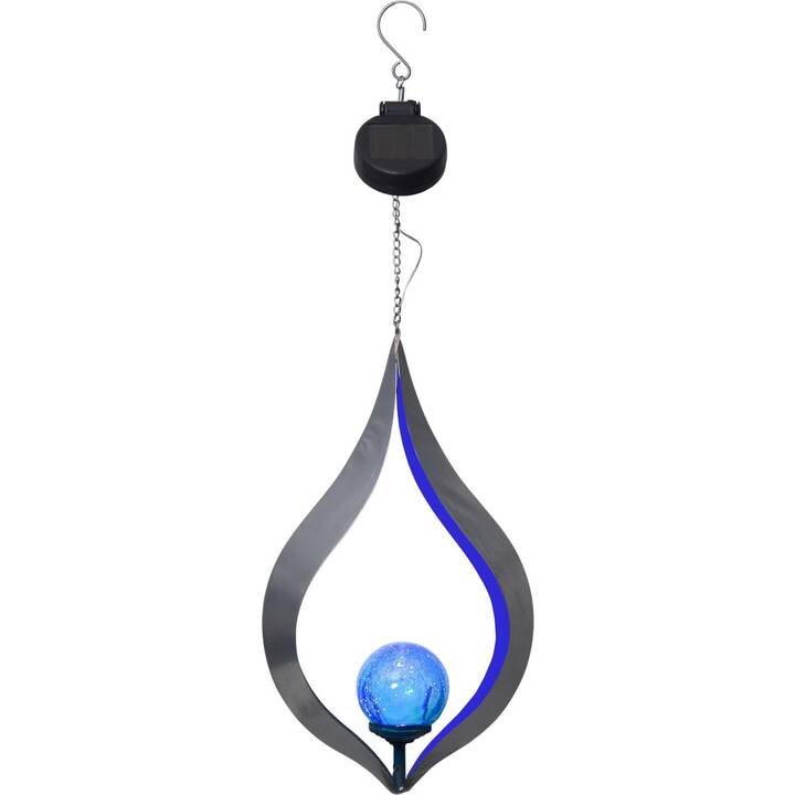 Melilla Solarleuchten (LED, 0.06 W, Silber, Blau)